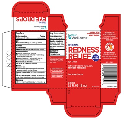 Family Wellness Original Redness Relief Eye Drops 15ml (Family Wellness Original Redness Relief Eye Drops 15ml)
